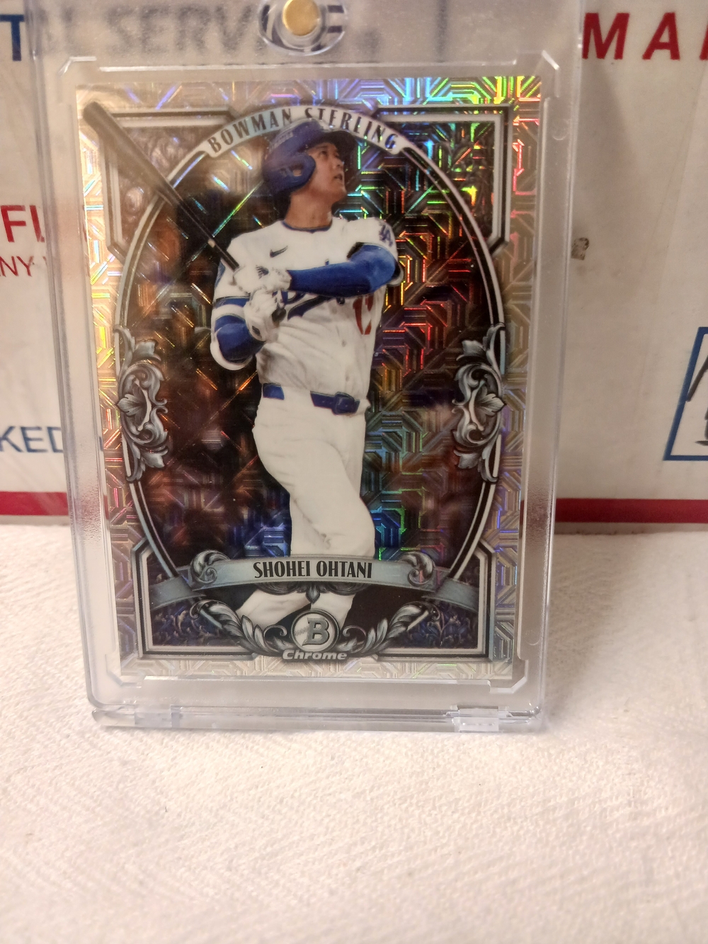 2025 Bowman Chrome Shohei Ohtani Sterling Revelation Refractor